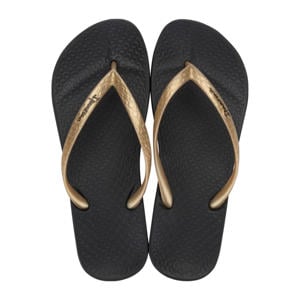 teenslippers zwart/goud