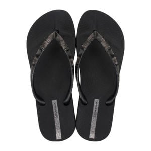 Anatomic Mesh teenslippers zwart