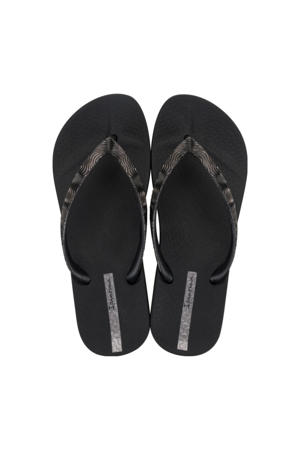 Anatomic Mesh teenslippers zwart