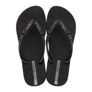 Anatomic Mesh teenslippers zwart