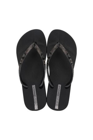 Anatomic Mesh teenslippers zwart