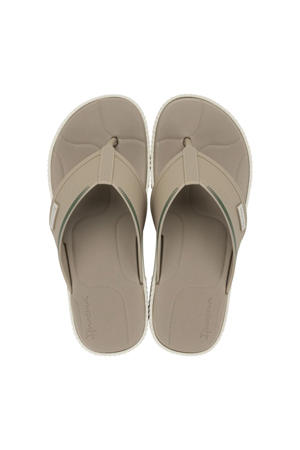 Vintage teenslippers beige
