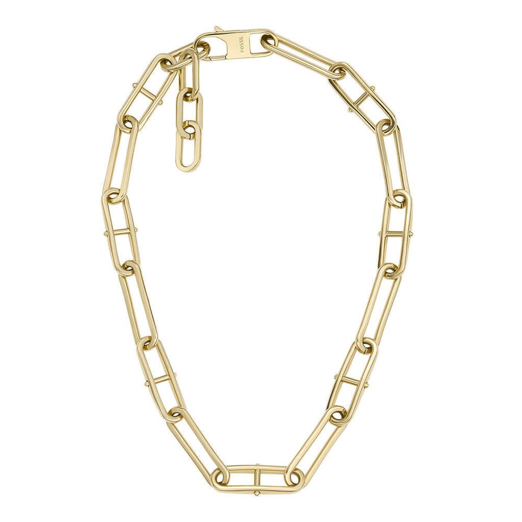 Fossil collier JF04102710 Heritage goudkleurig