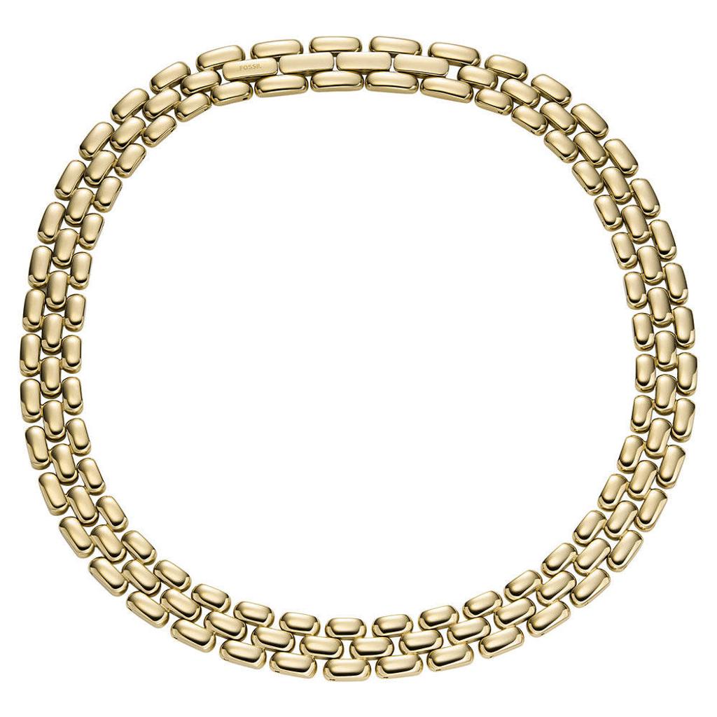 Fossil collier JF04783710 Arden goudkleurig