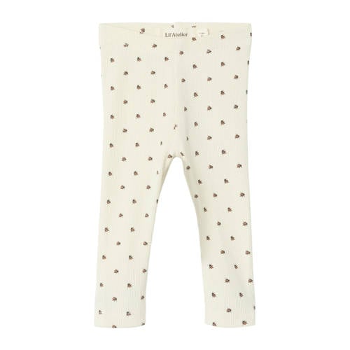 LIL' ATELIER BABY slim babybroek ecru afbeelding