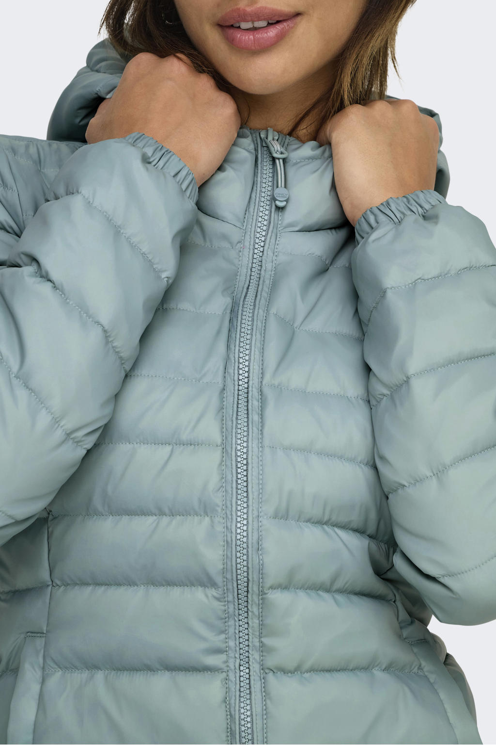 only gewatteerde jas