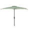 Outdoorliving by Decoris Half parasol (270x135x235)