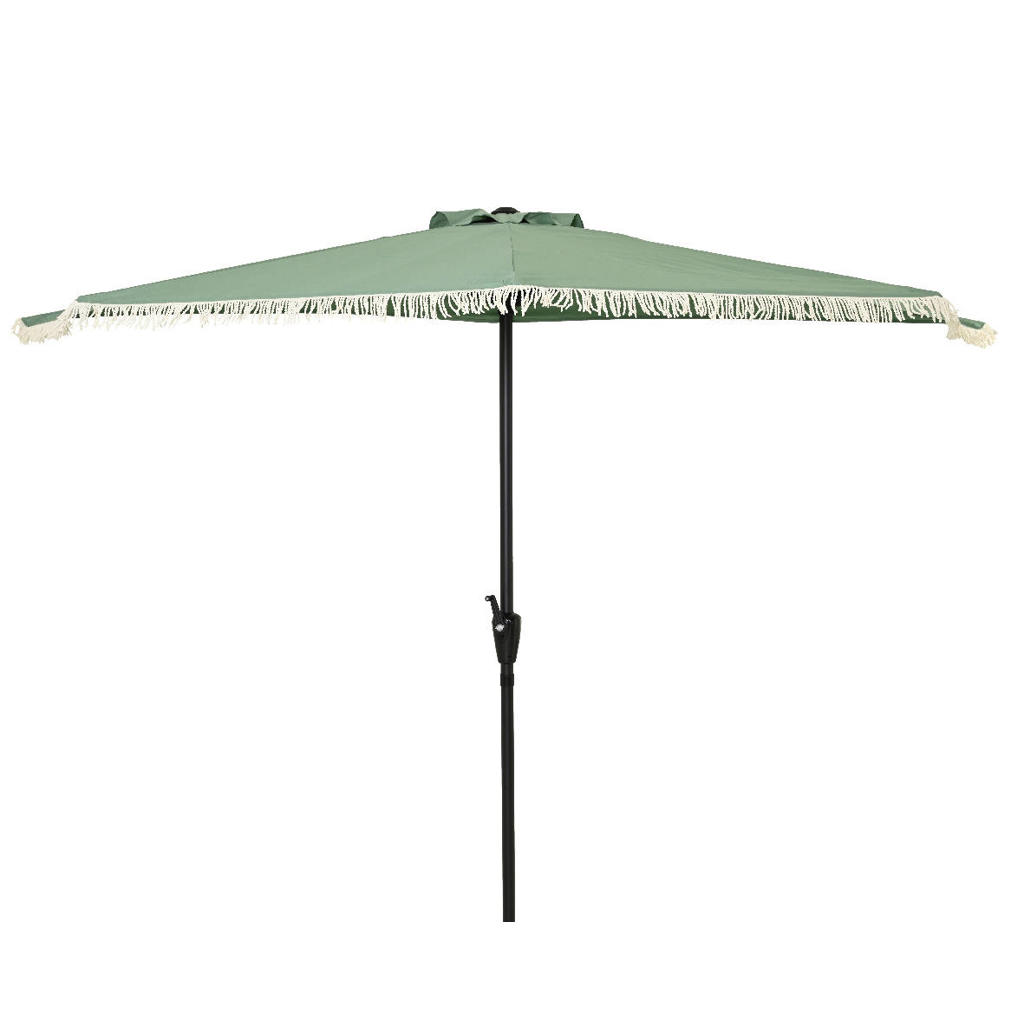 Outdoorliving by Decoris Half parasol (270x135x235)