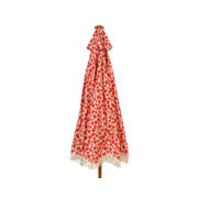 thumbnail: Outdoorliving by Decoris parasol rood/wit (Ø220 cm)