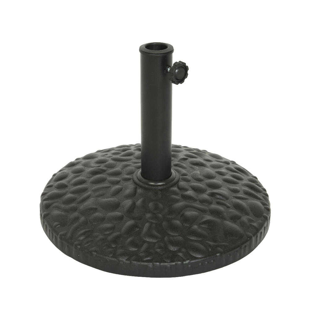 Outdoorliving by Decoris parasolvoet zwart (Ø44,5 cm)