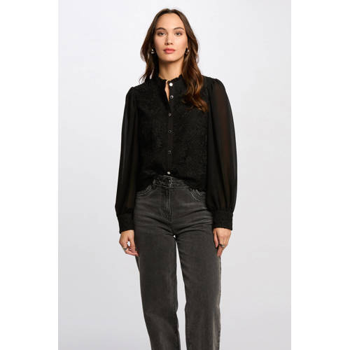 Morgan blouse zwart afbeelding