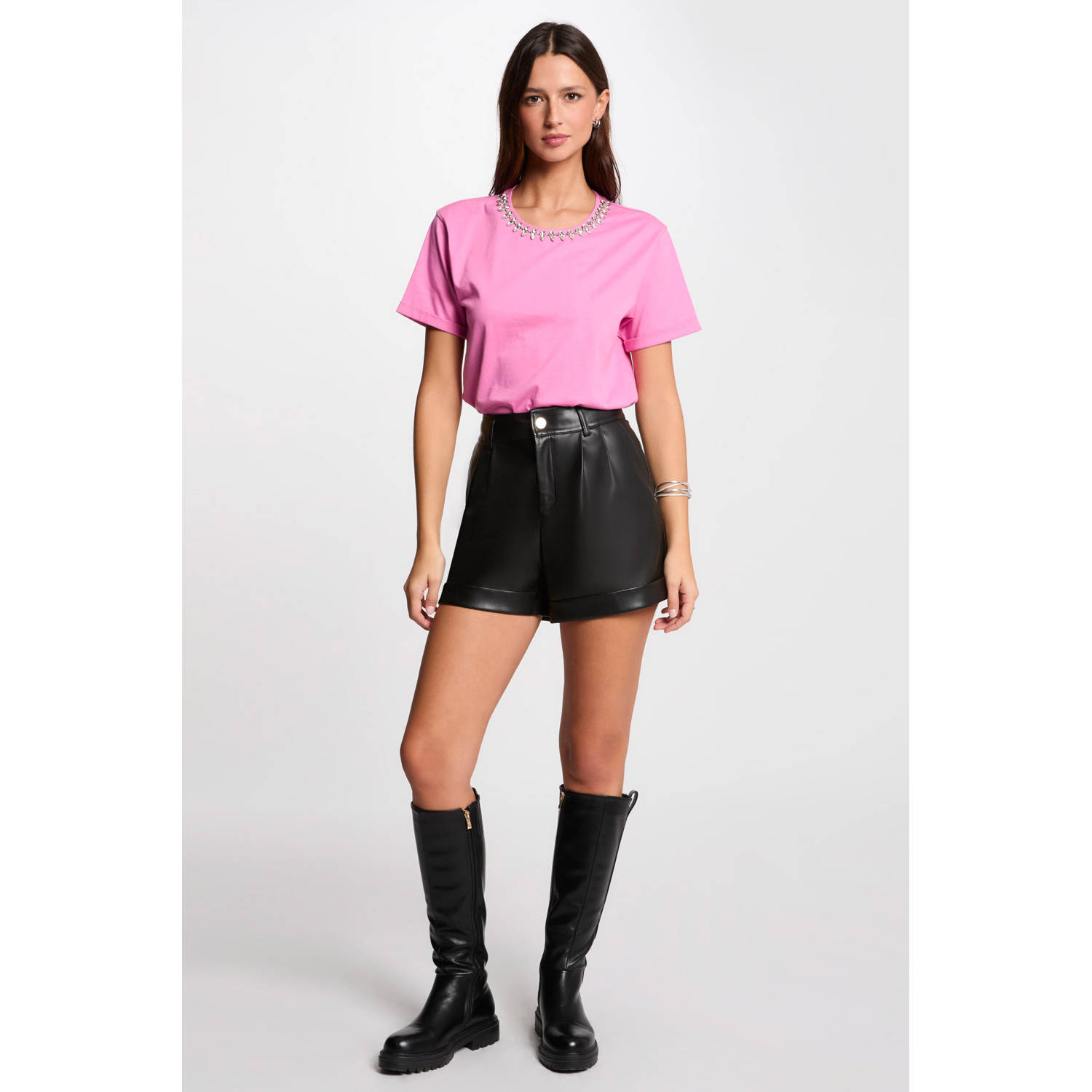 Morgan T-shirt roze