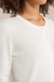 thumbnail: WE Fashion gebreid vest wit