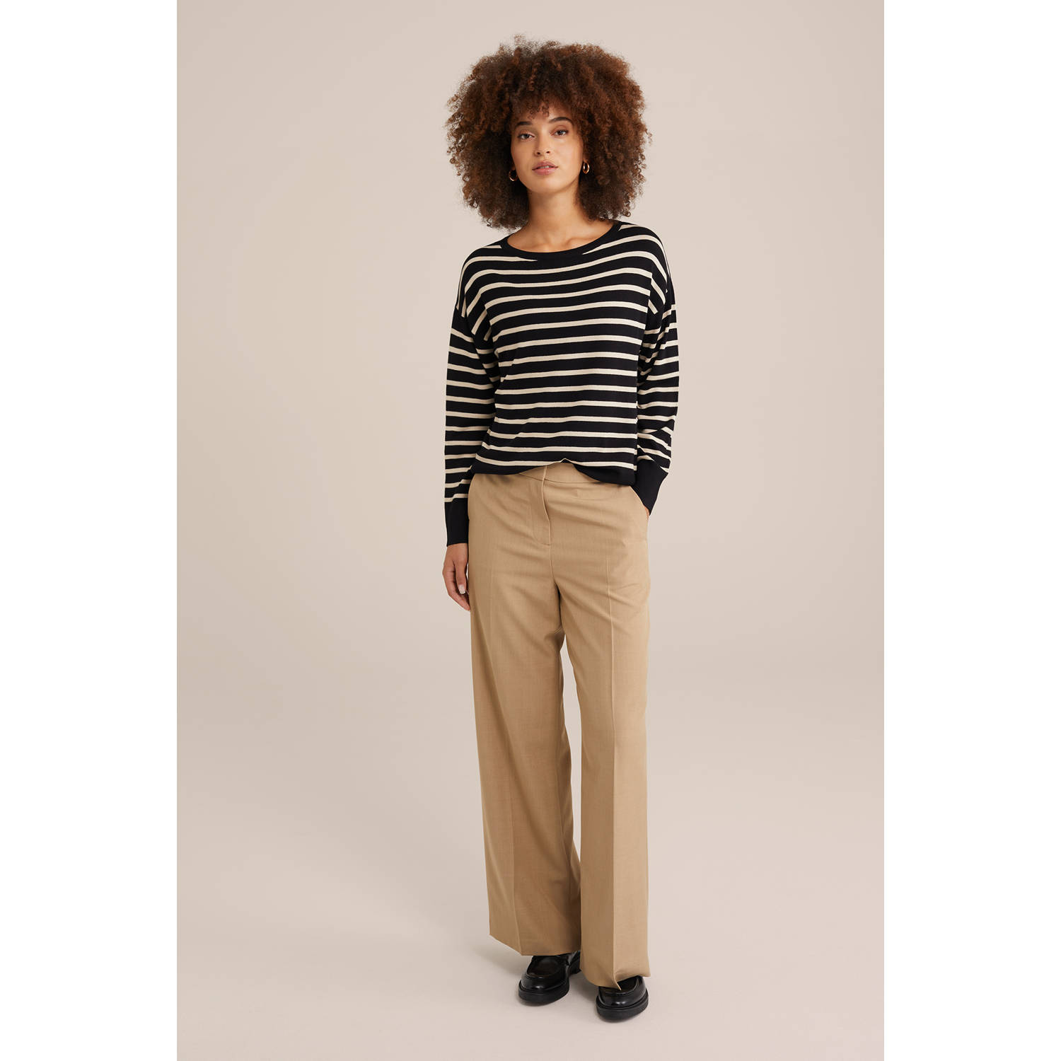WE Fashion pullover zwart