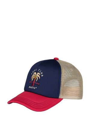 pet Surfie donkerblauw / beige / rood