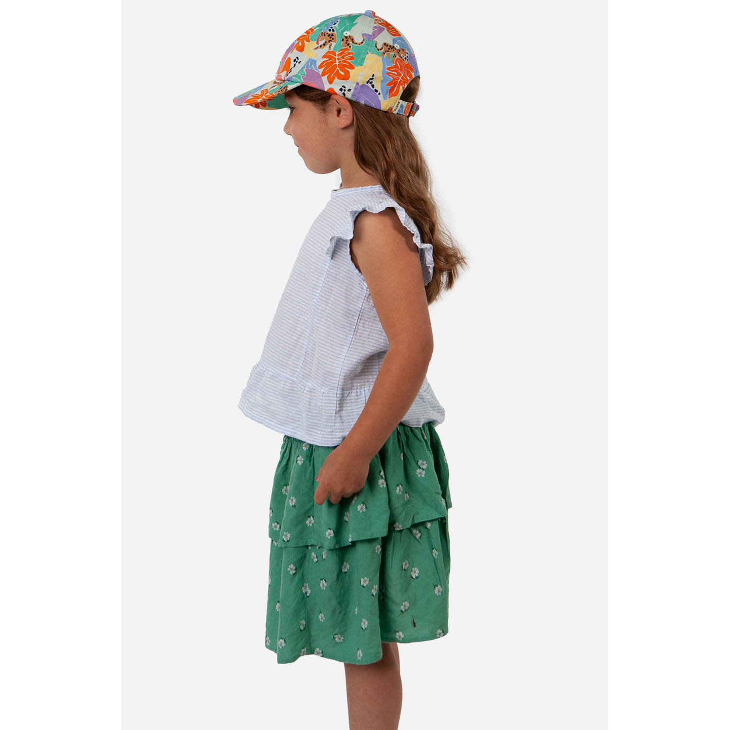 Barts pet oranje lila groen