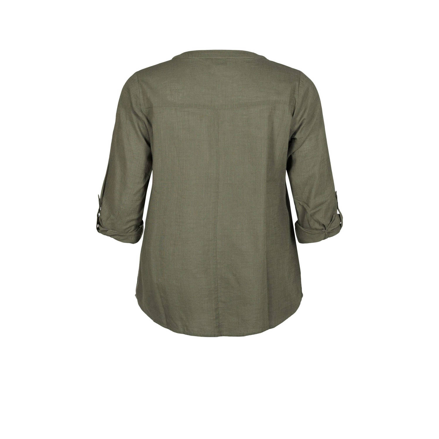 Zizzi blouse kaki