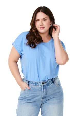 T-shirt lichtblauw