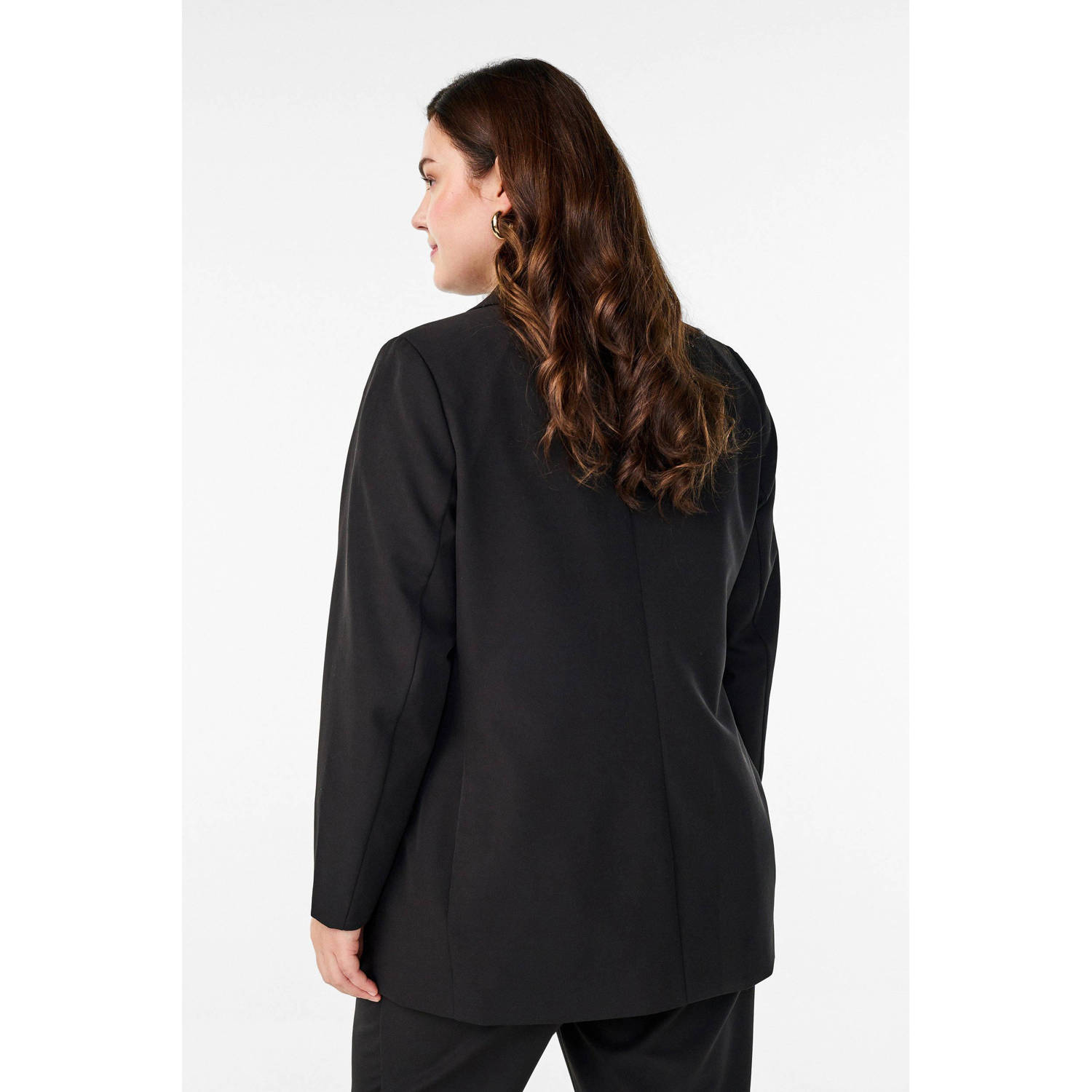 Zizzi regular blazer zwart