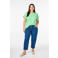 Zizzi T-shirt lichtgroen