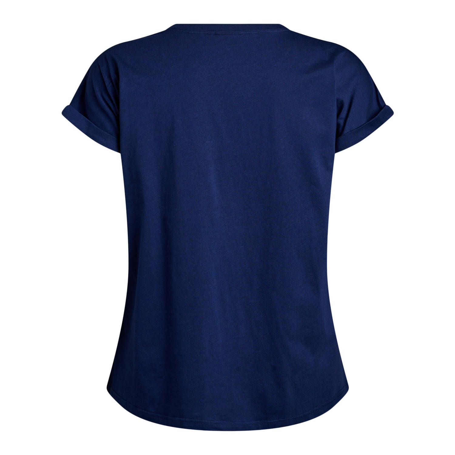 Zizzi T-shirt donkerblauw
