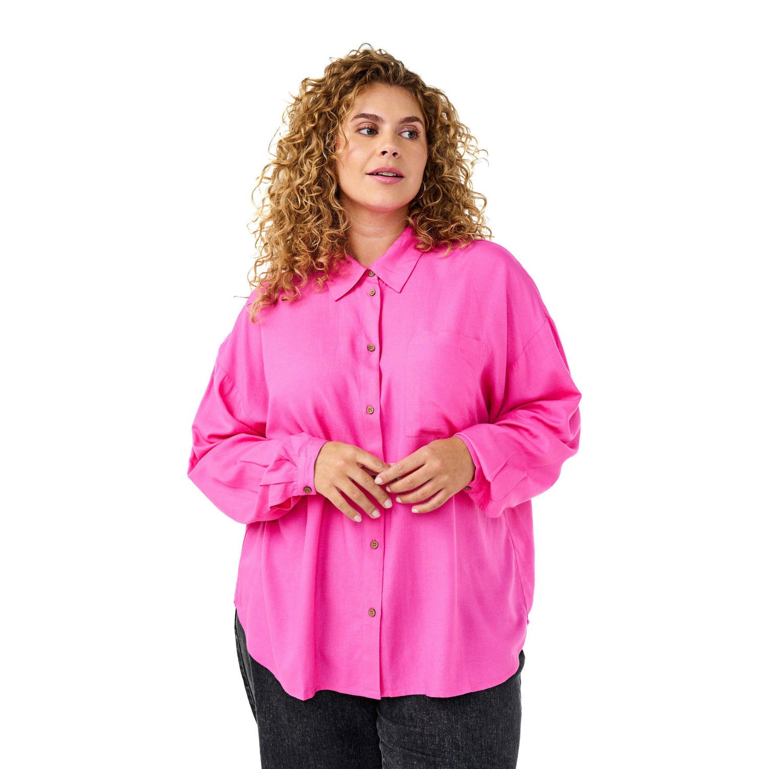 Zizzi blouse roze