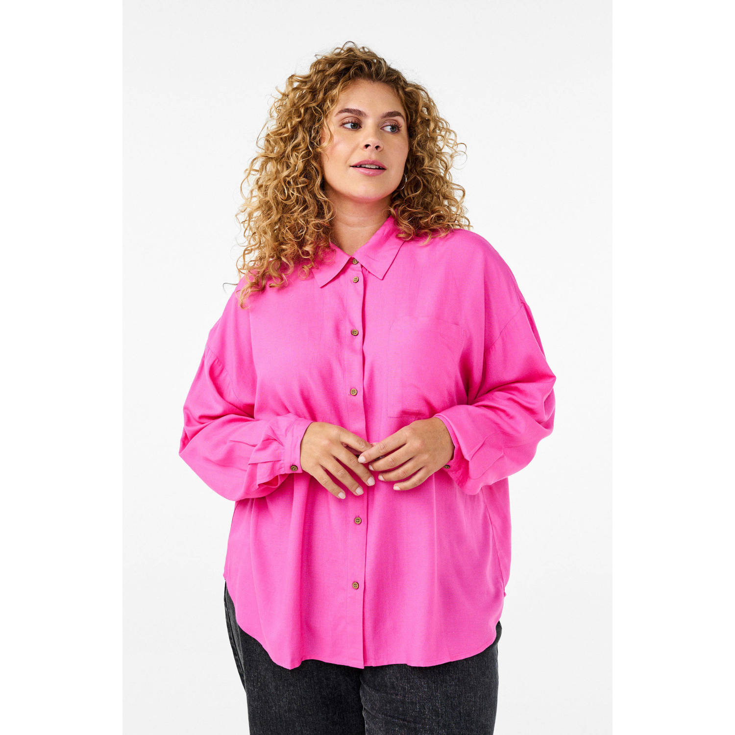 Zizzi blouse roze