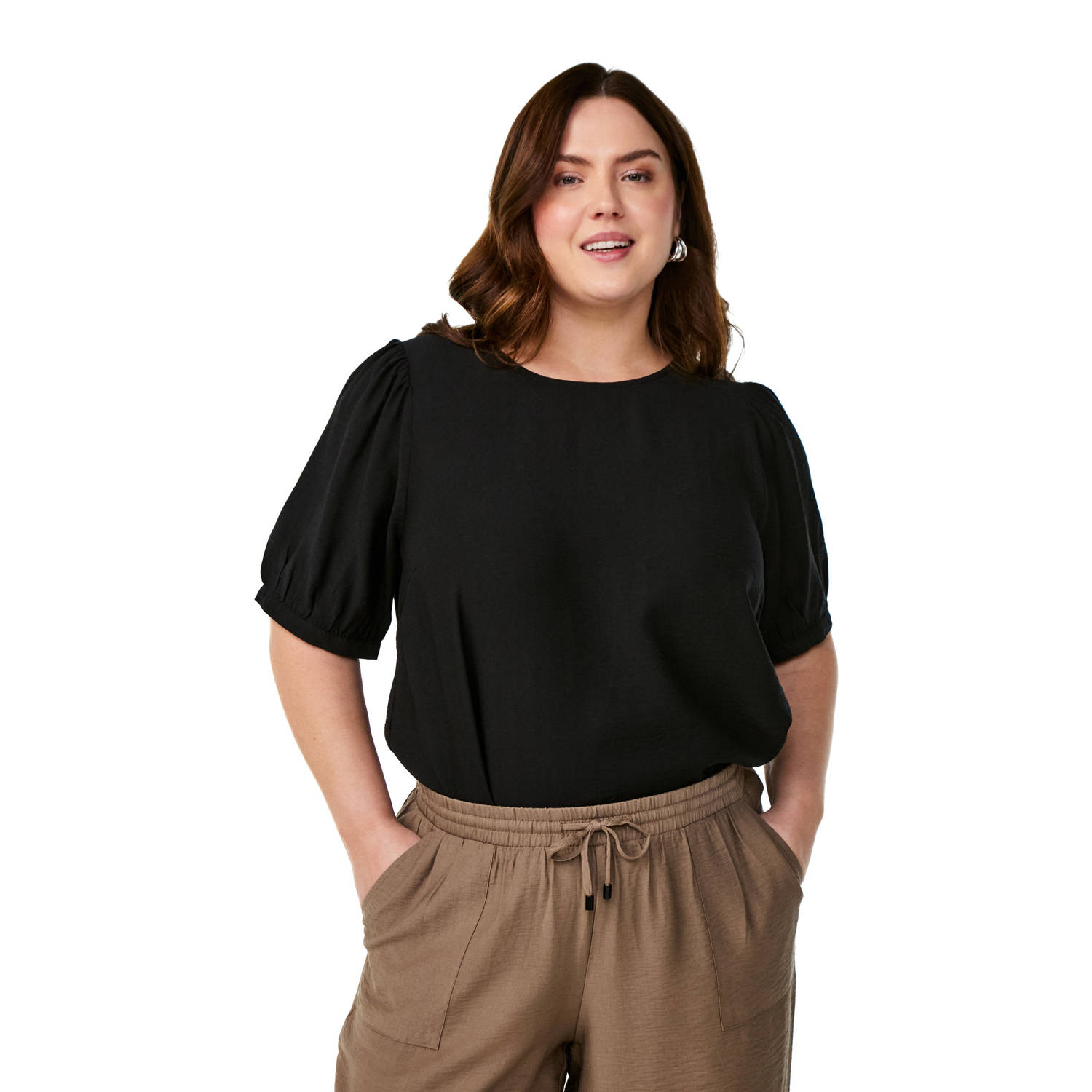 Zizzi blouse zwart