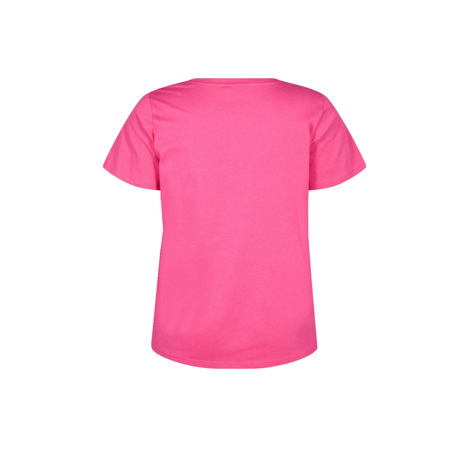 Zizzi T-shirt roze