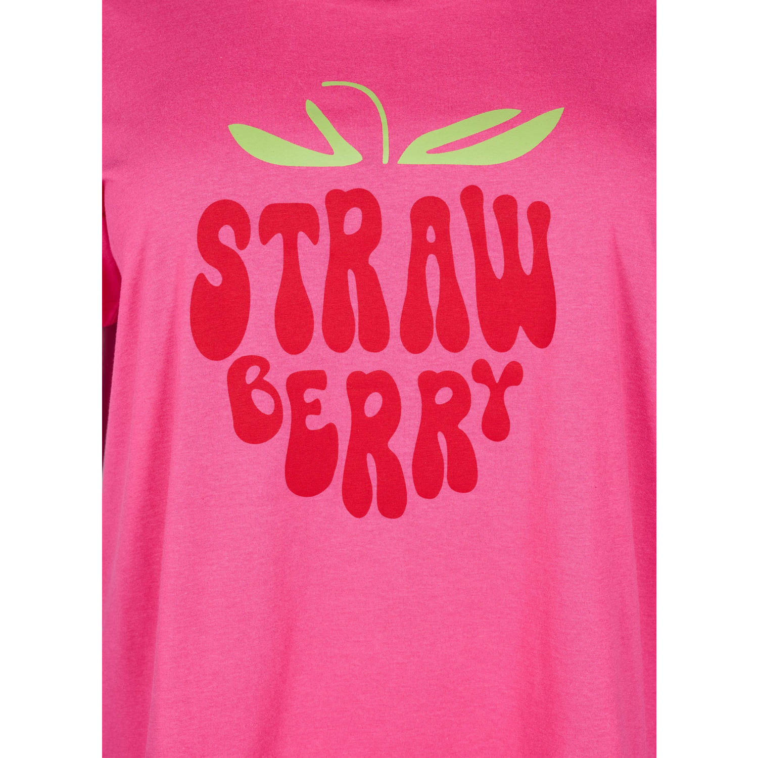 Zizzi T-shirt roze