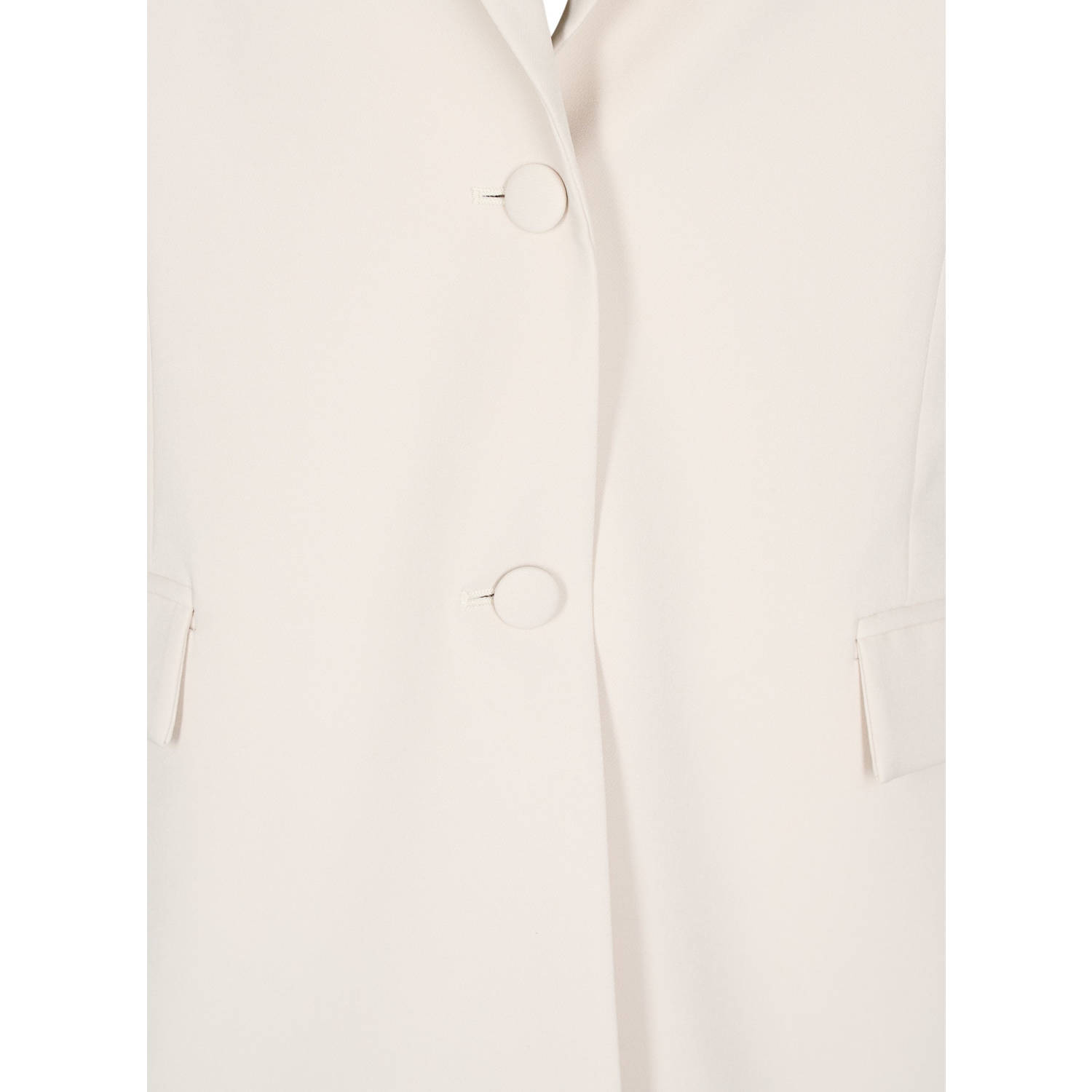 Zizzi regular blazer ecru