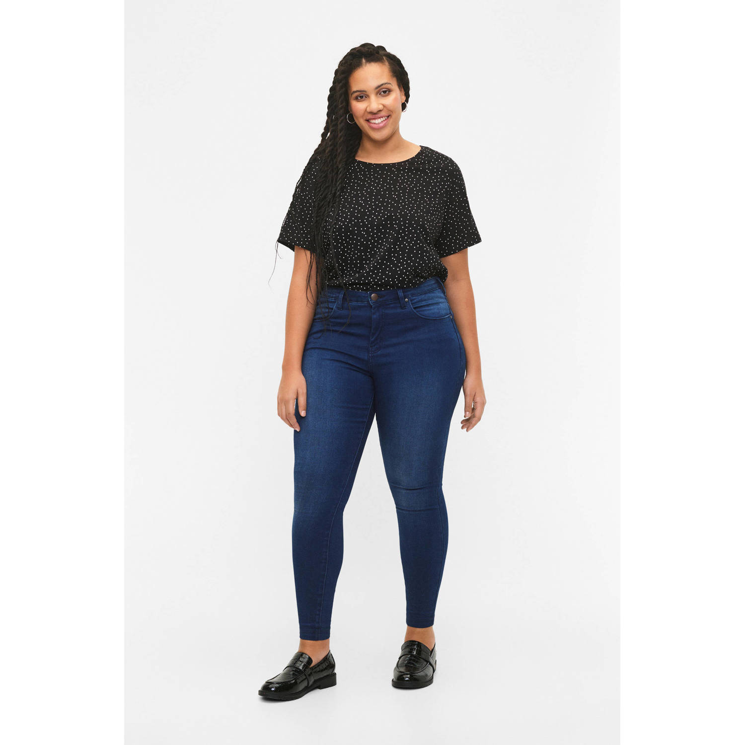 Zizzi T-shirt zwart