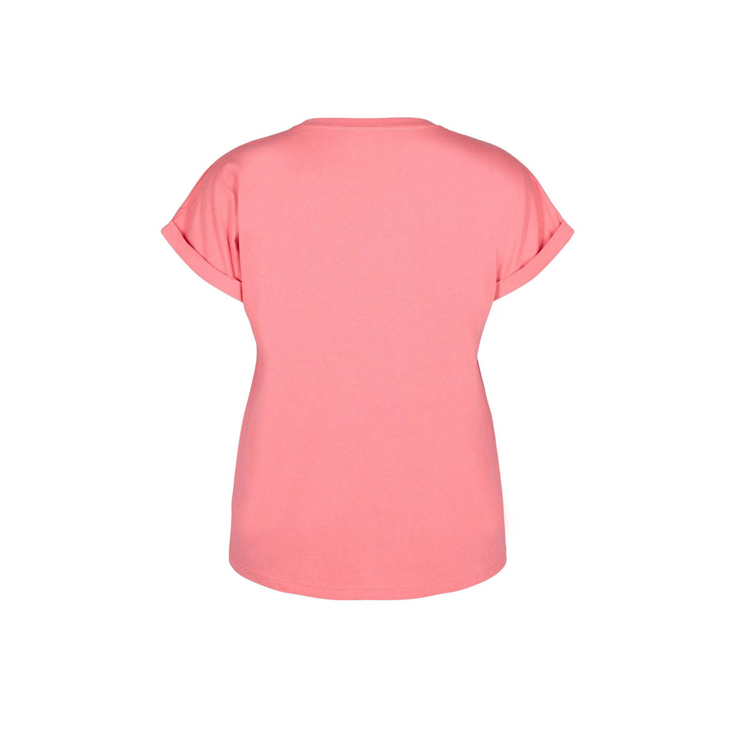 Zizzi T-shirt koraal