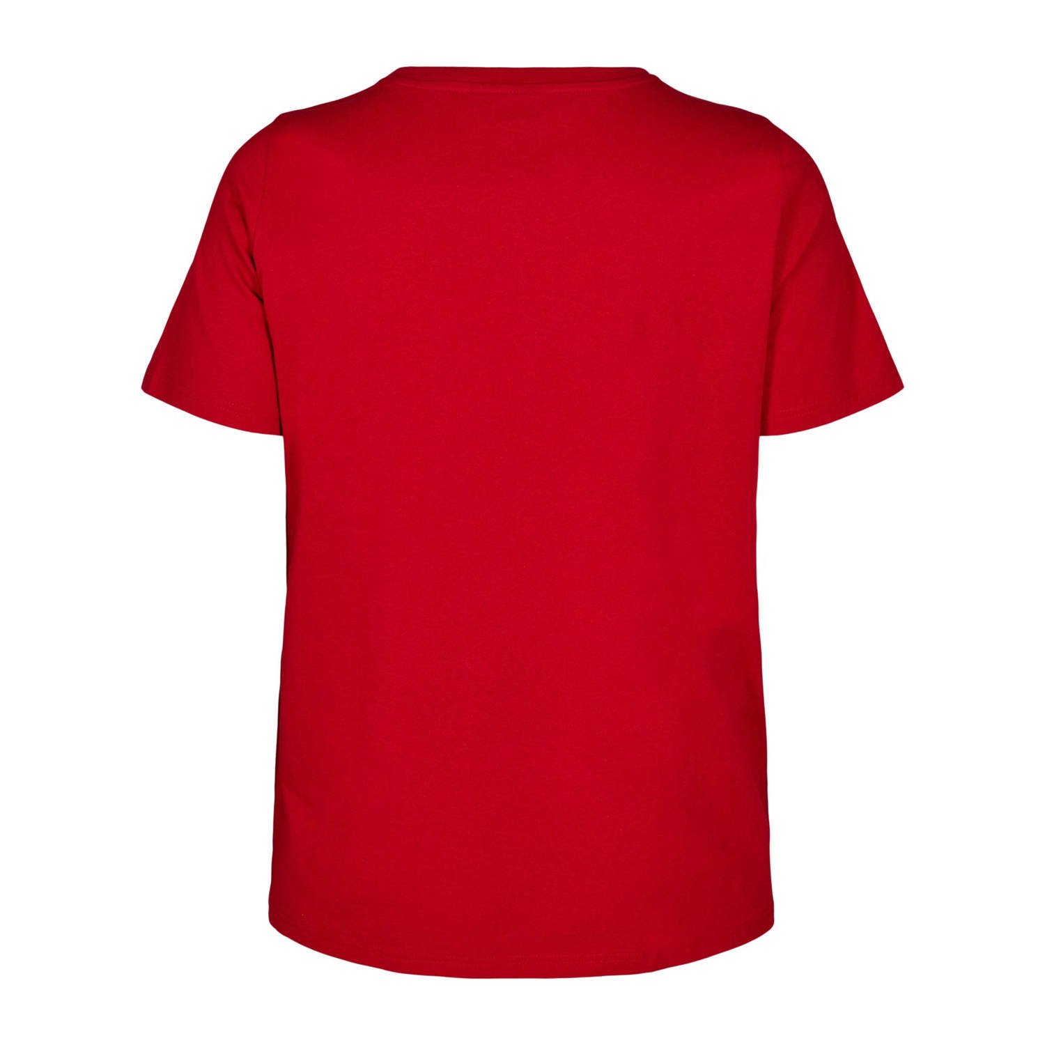 Zizzi T-shirt rood