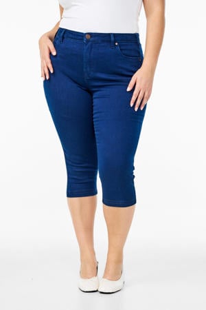high capri jeans