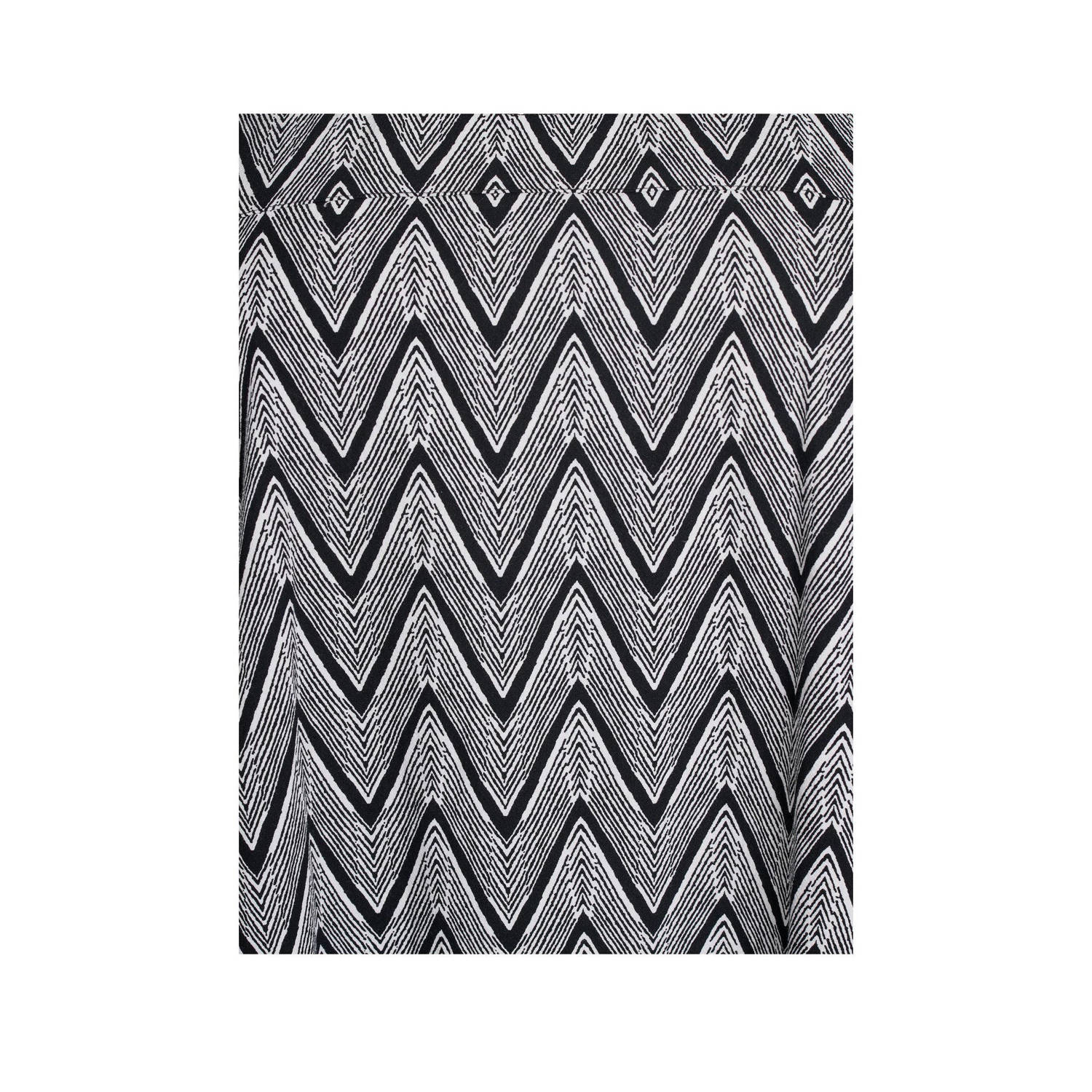 Zizzi t-shirtjurk korte jurk grijs