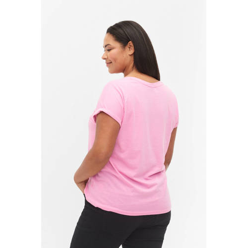 Zizzi T-shirt roze afbeelding