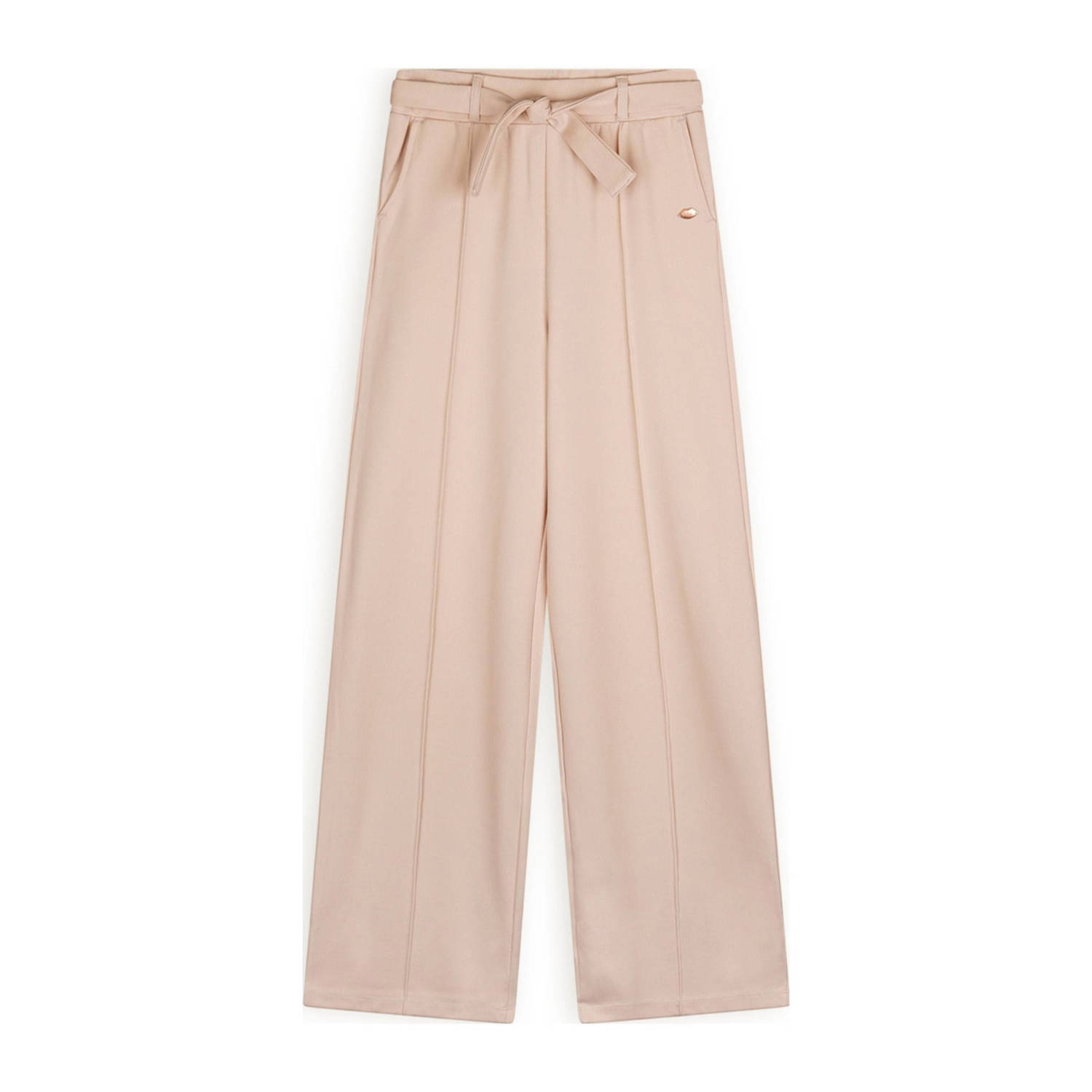 NoBell regular casual broek zand