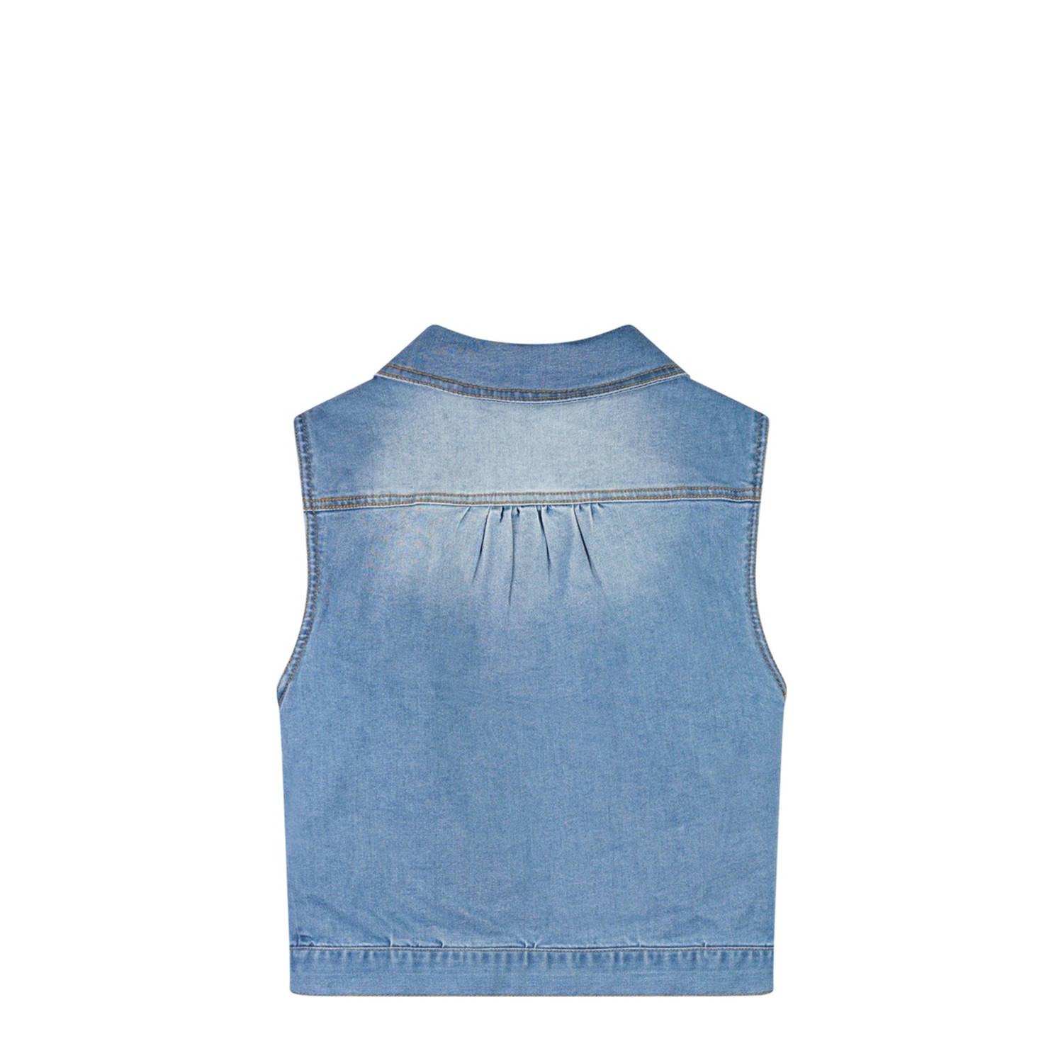NoBell gilet light blue denim