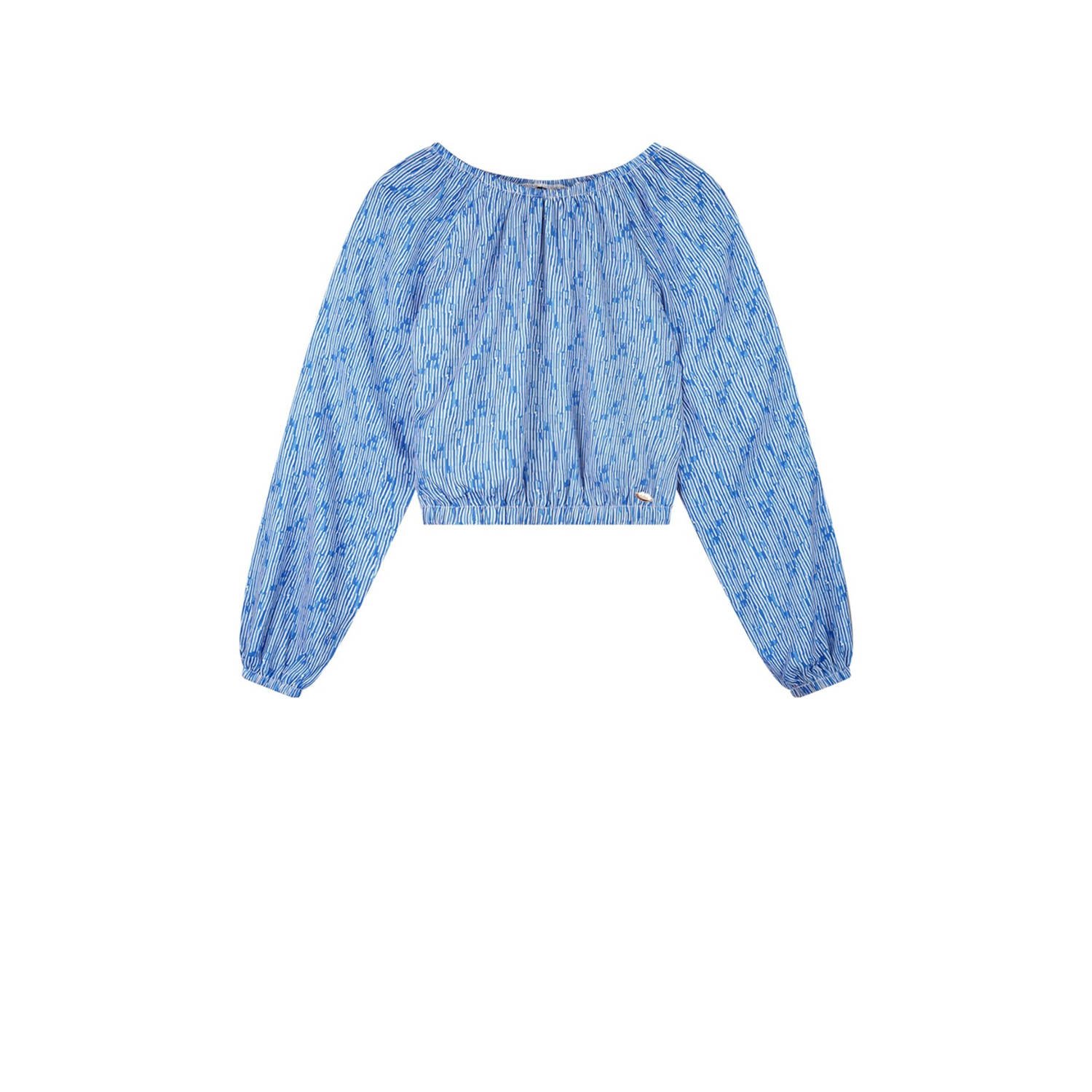 NoBell cropped top blauw