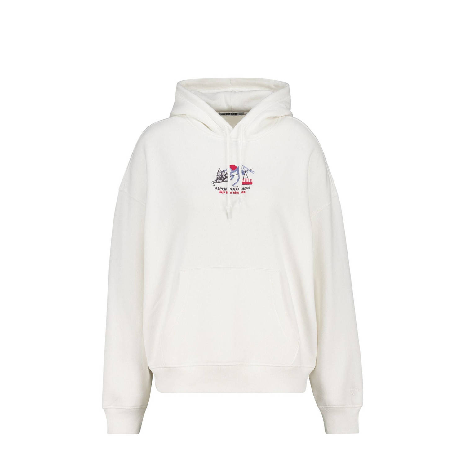 America Today hoodie ecru