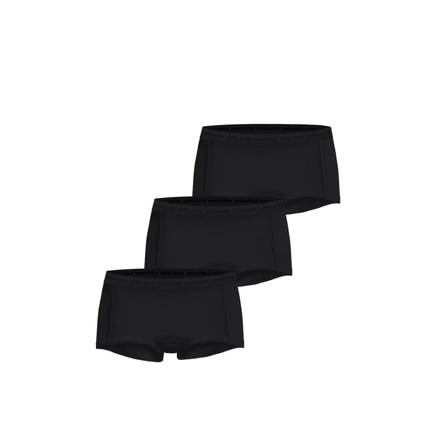 Björn Borg short (set van 3) zwart