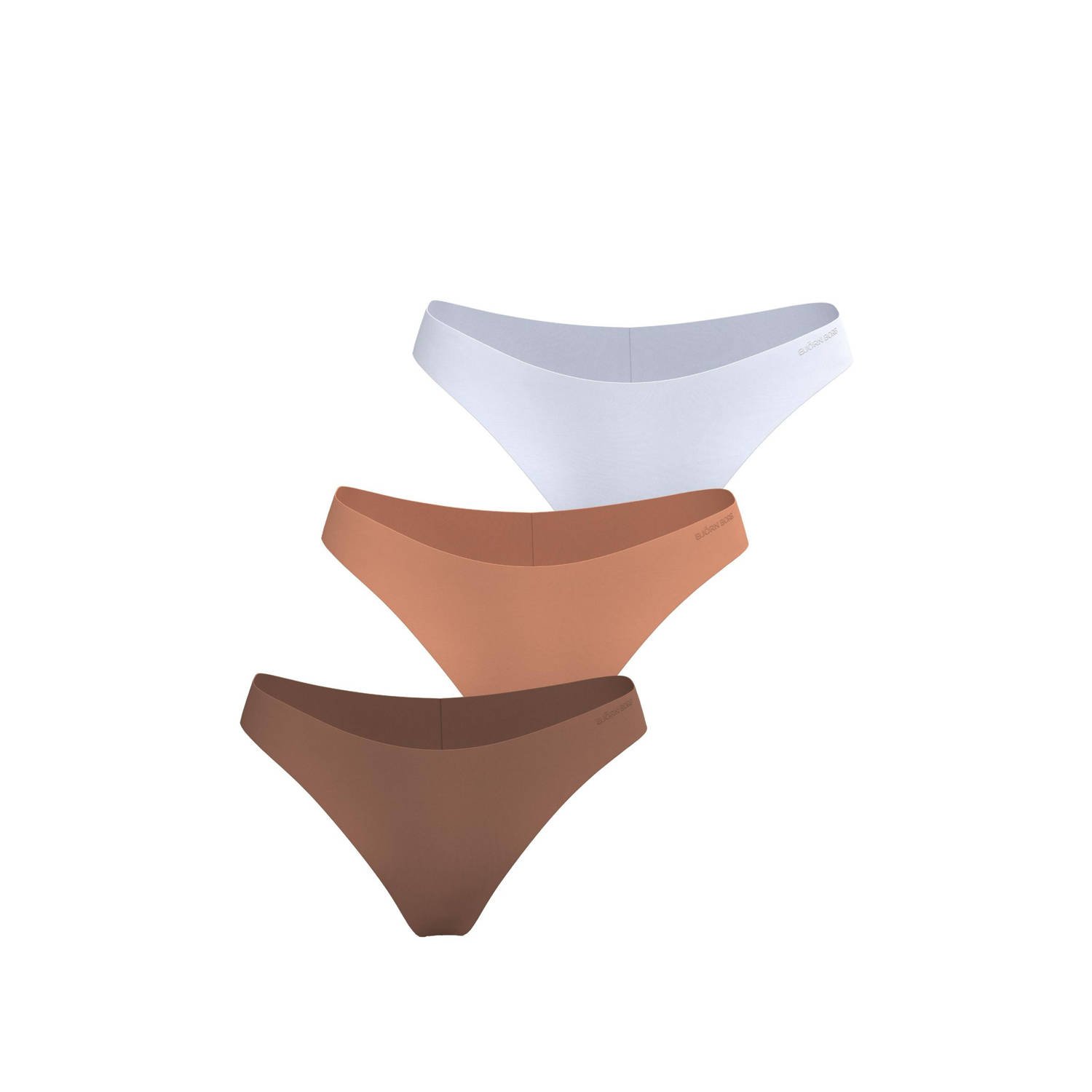 Björn Borg slip (set van 3) wit oudroze