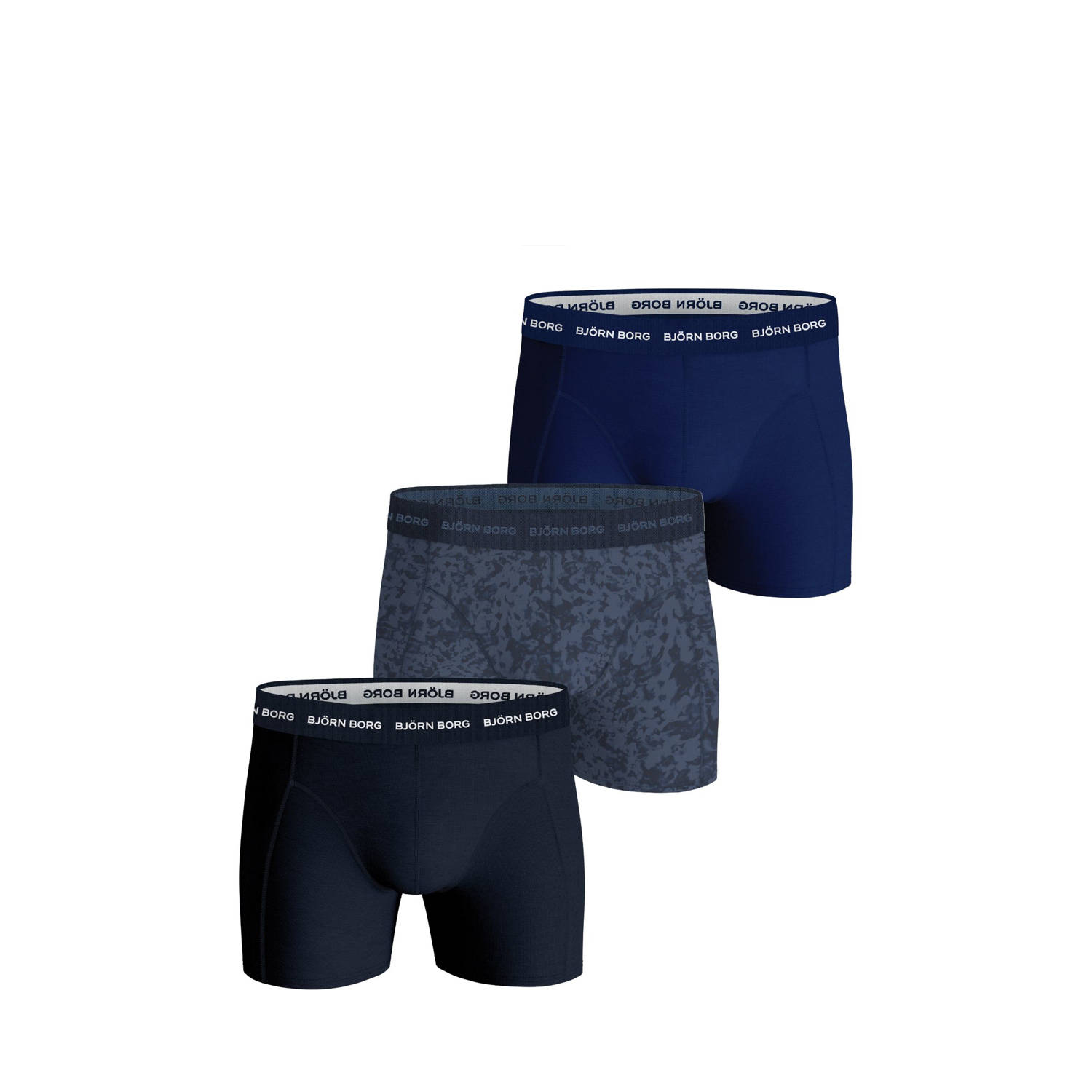 Bjorn Borg Björn Borg Cotton Stretch Boxershorts Heren (3-pack)