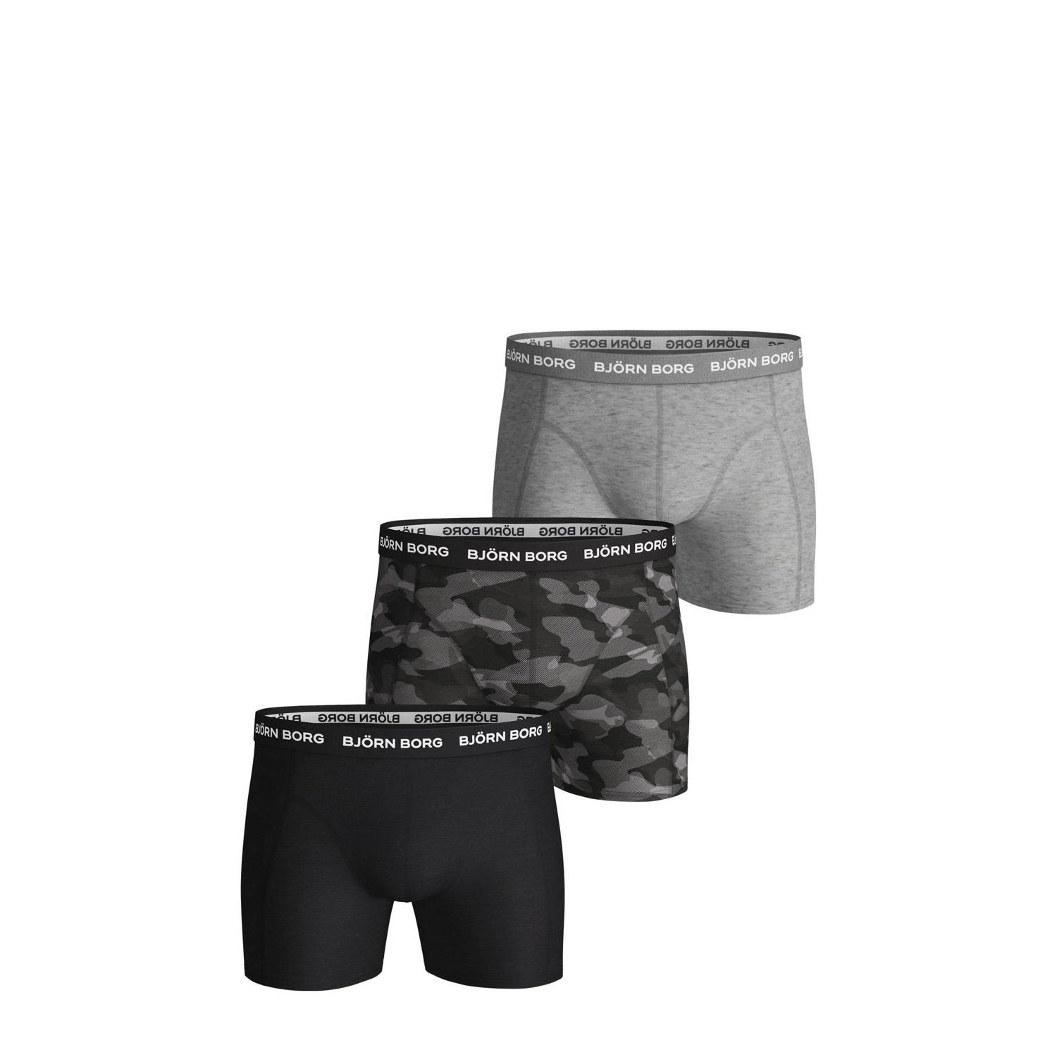 Bjorn Borg Björn Borg Cotton Stretch Boxershorts Heren (3-pack)