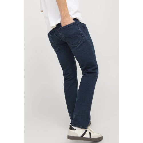 JACK & JONES JEANS INTELLIGENCE JJICLARK JJIORIGINAL regular fit jeans dark blue denim afbeelding