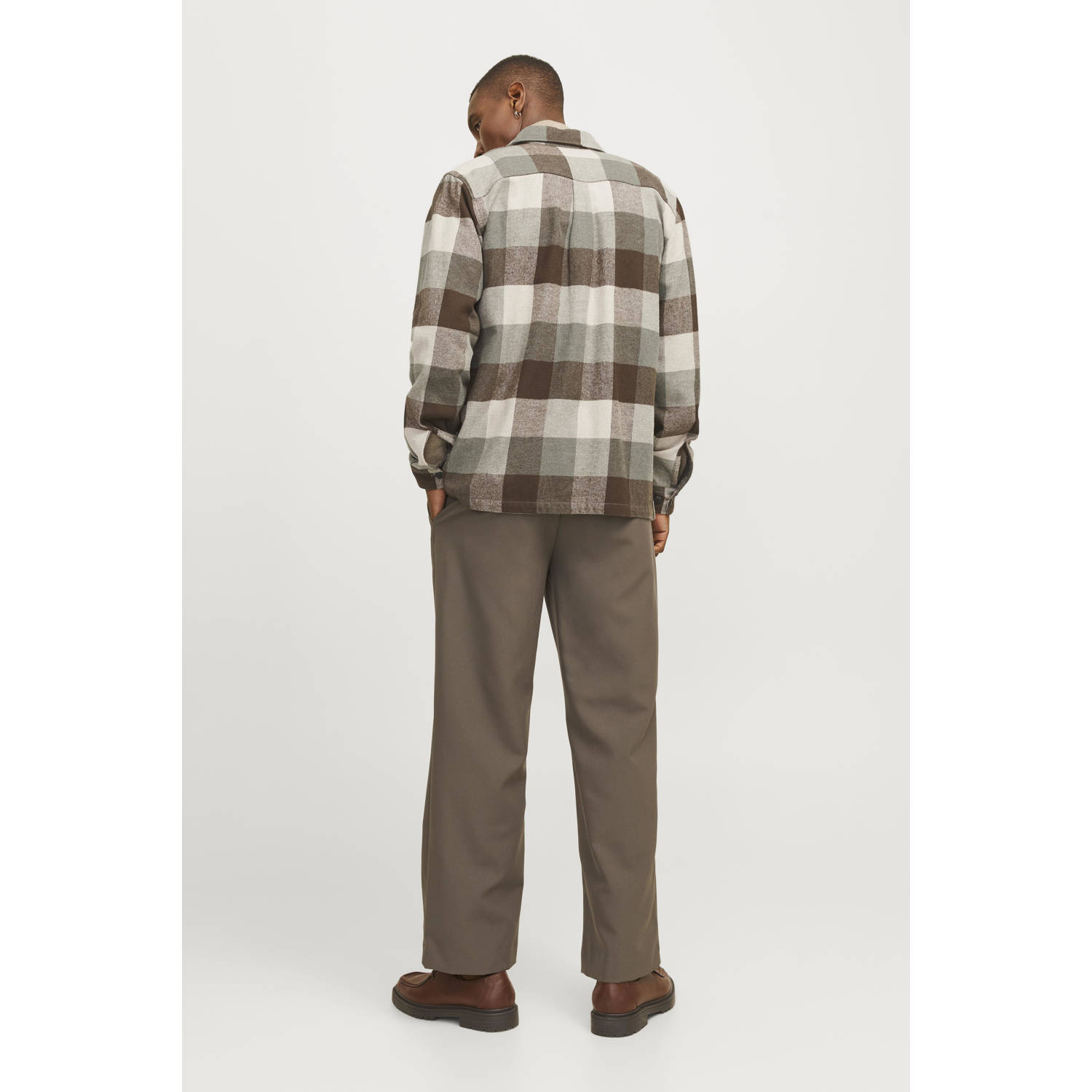 JACK & JONES PREMIUM overshirt groen