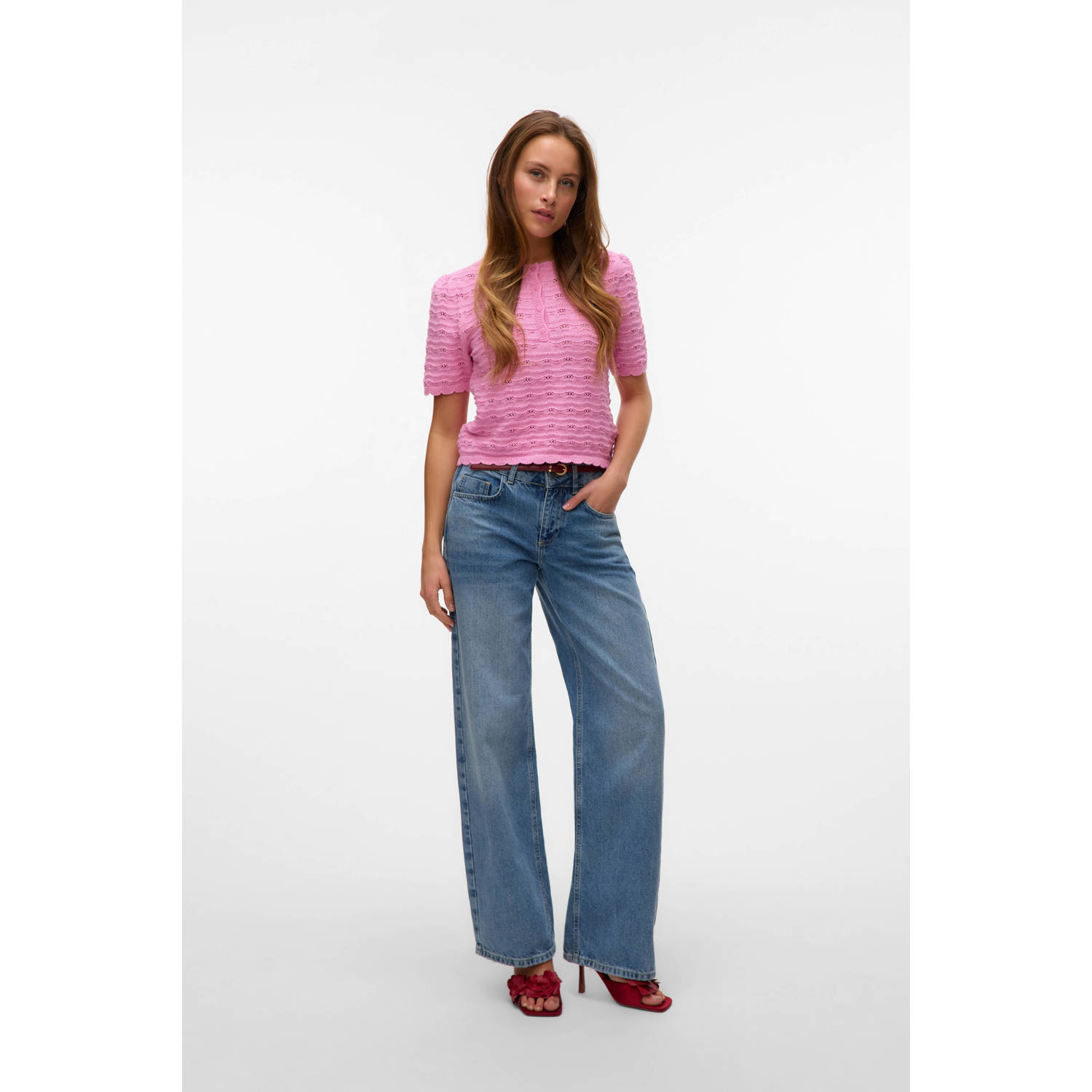 VERO MODA top roze