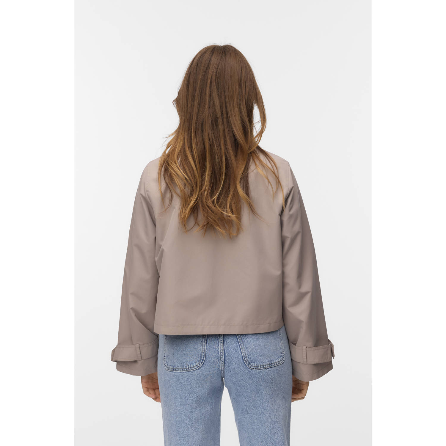 VERO MODA trenchcoat taupe