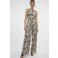 VERO MODA loose high waist broek beige